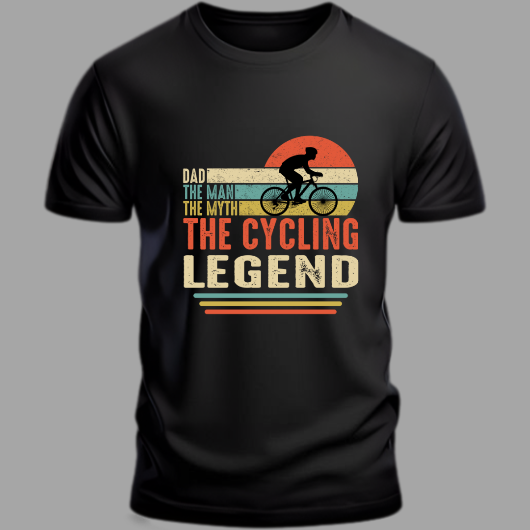 Cycling Legend Classic Black T-Shirt