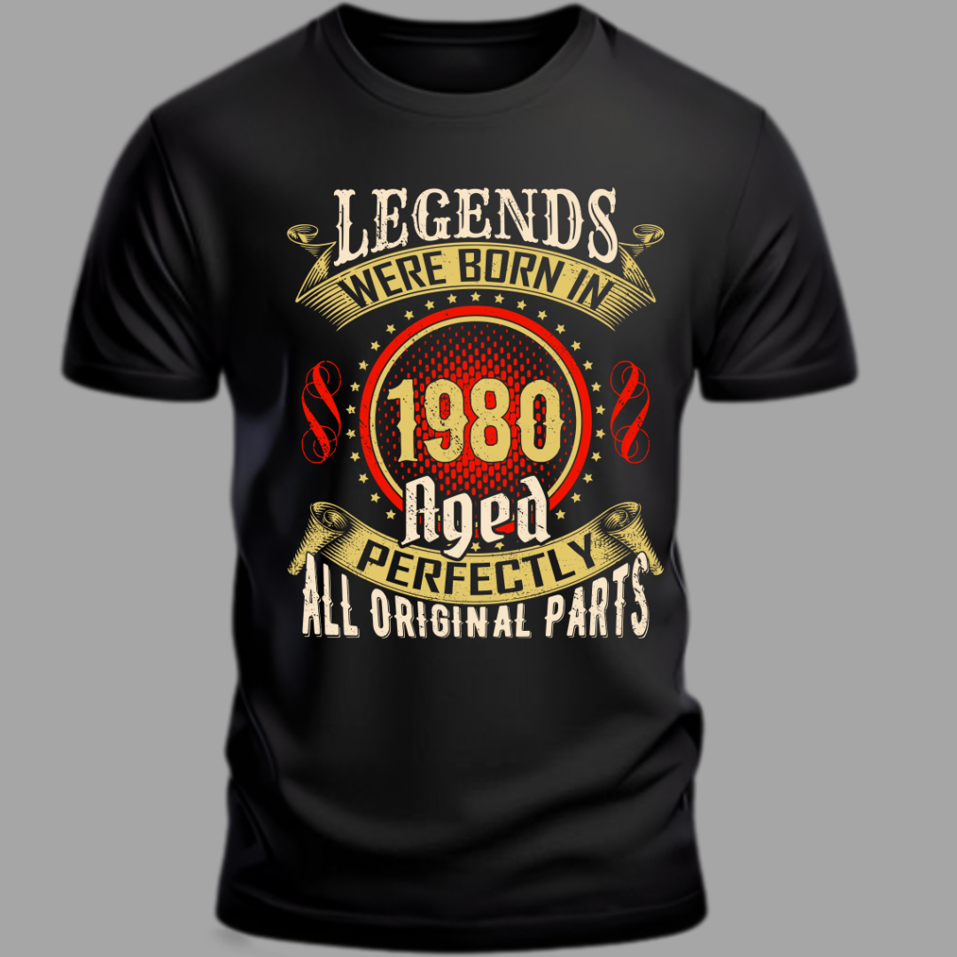 Legends Are Born in 1980 Classic T-Shirt