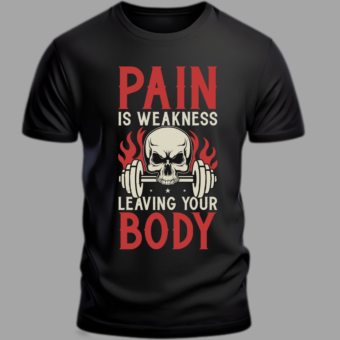 Fitness:Pain Is Weakness Leaving The Body Classic T-Shirt