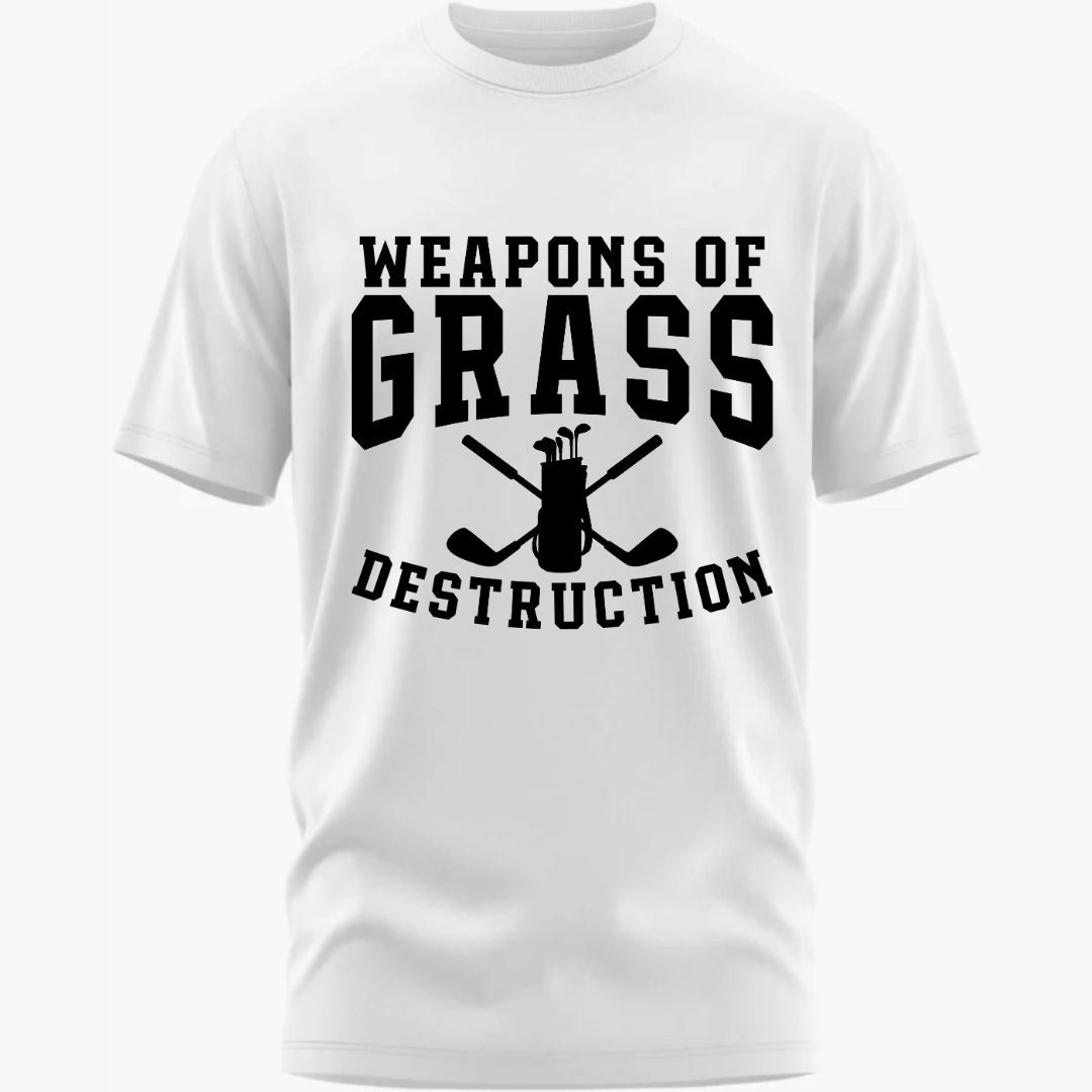 Golf: Weapon Of Grass Destruction Classic T-Shirt