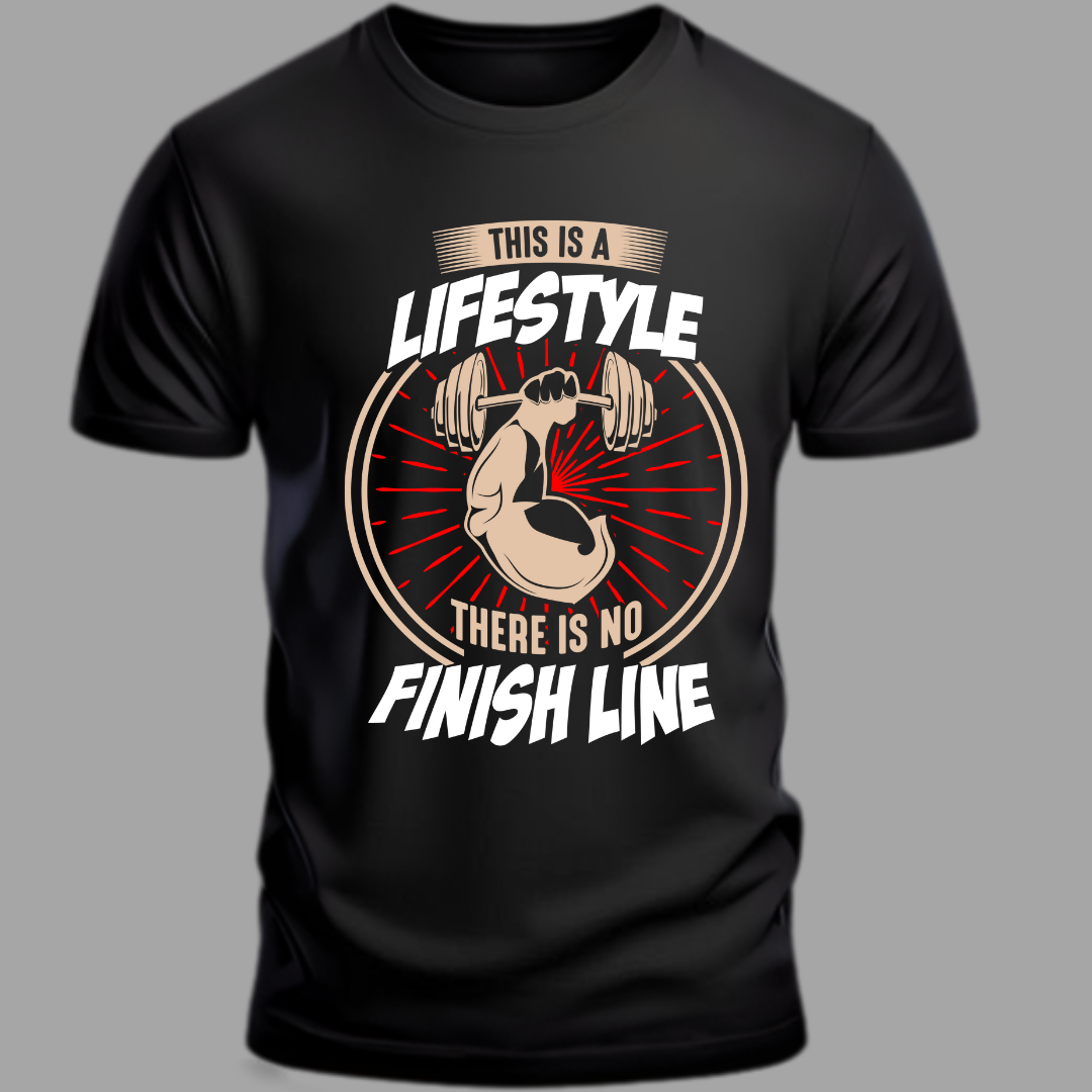 Fitness:This Is a Lifestyle, No Finish Line Classic T-Shirt