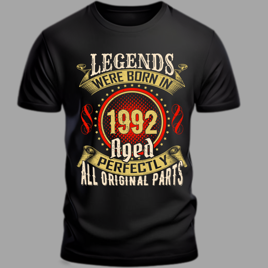 Legends Are Born in 1992 Classic T-Shirt