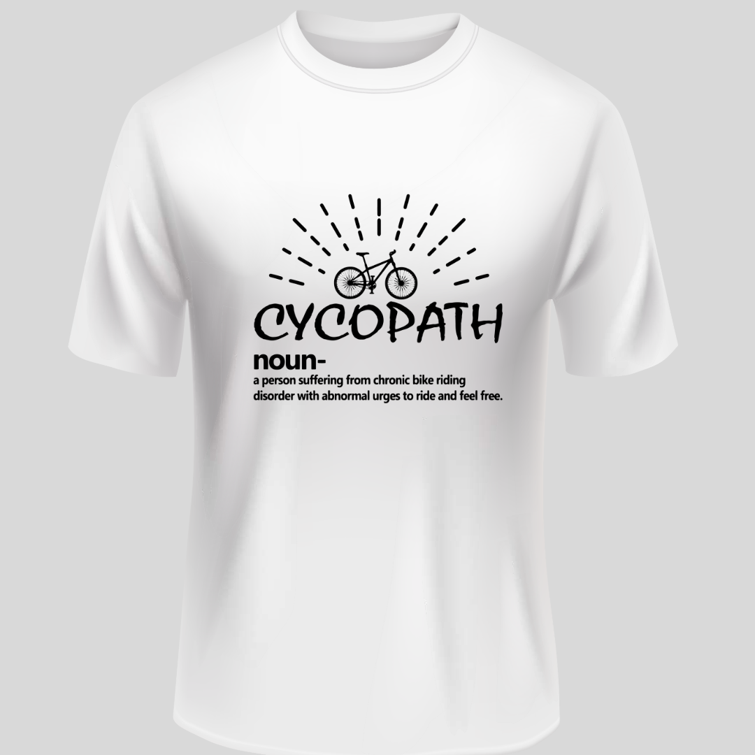 Cycling: Cyclopath Classic White T-Shirt - Main Image