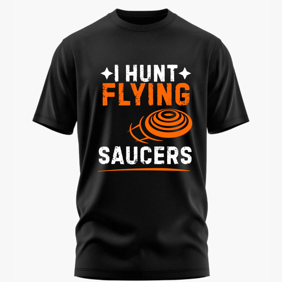 Shooting:I Hunt Flying Saucers Unisex Classic Crew T-Shirt