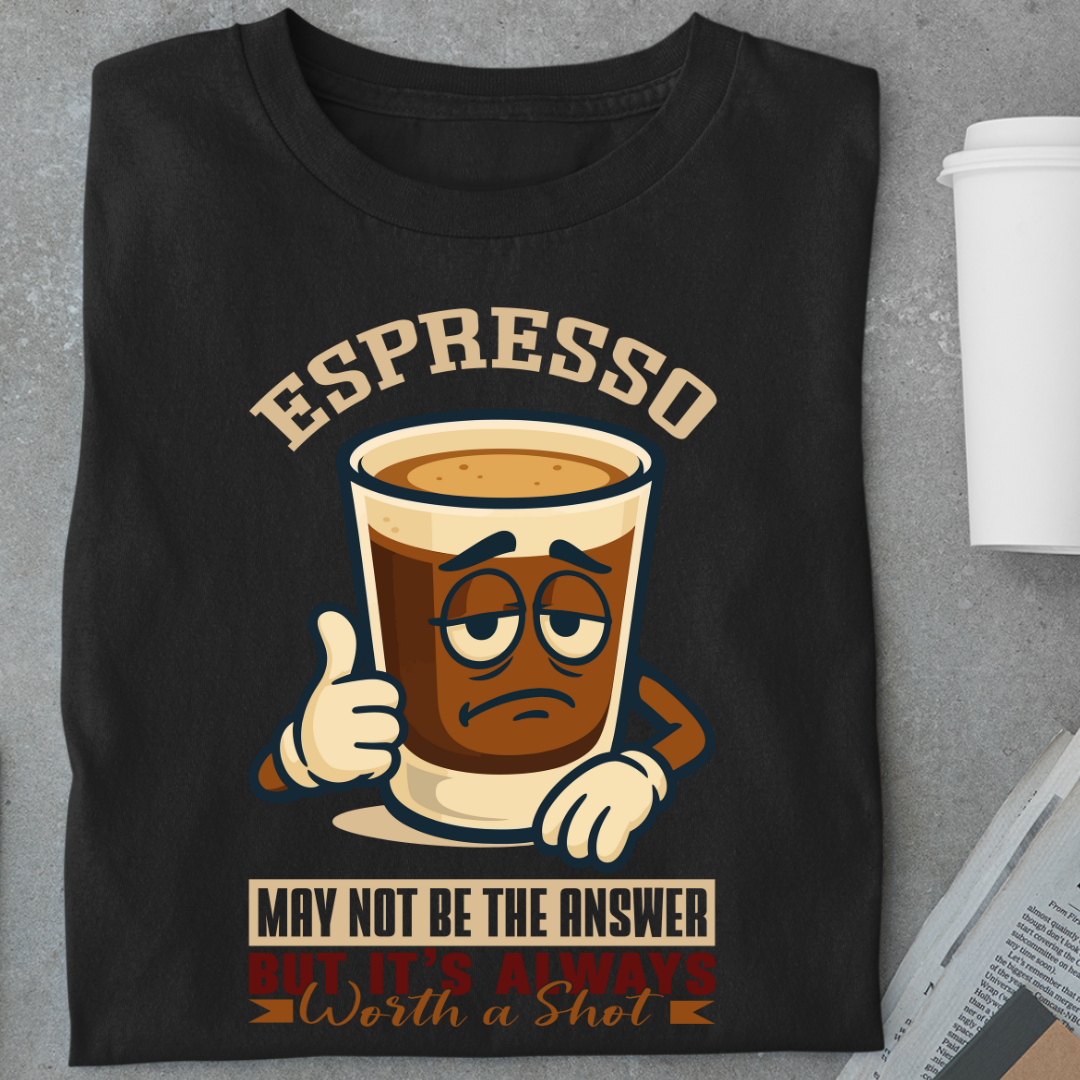 Espresso: Shot of Sanity, Every Time Unisex Classic T-Shirt