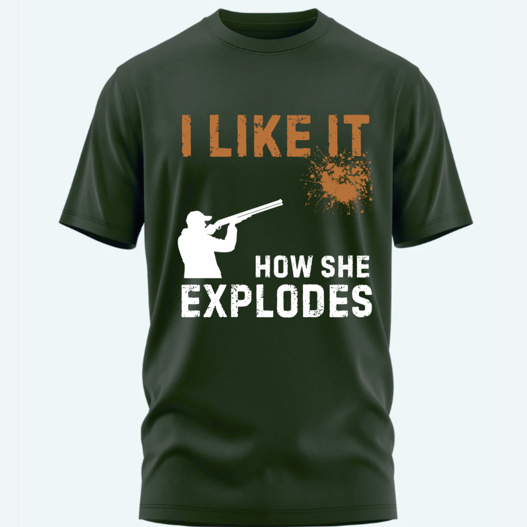 Shooting: I Like It, How She Explodes Unisex Classic T-Shirt