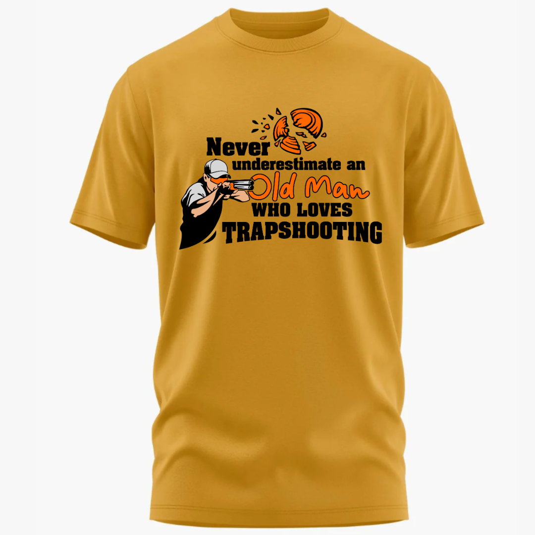 Shooting: Never Underestimate an Old Man Who Loves Trapshooting Classic T-Shirt