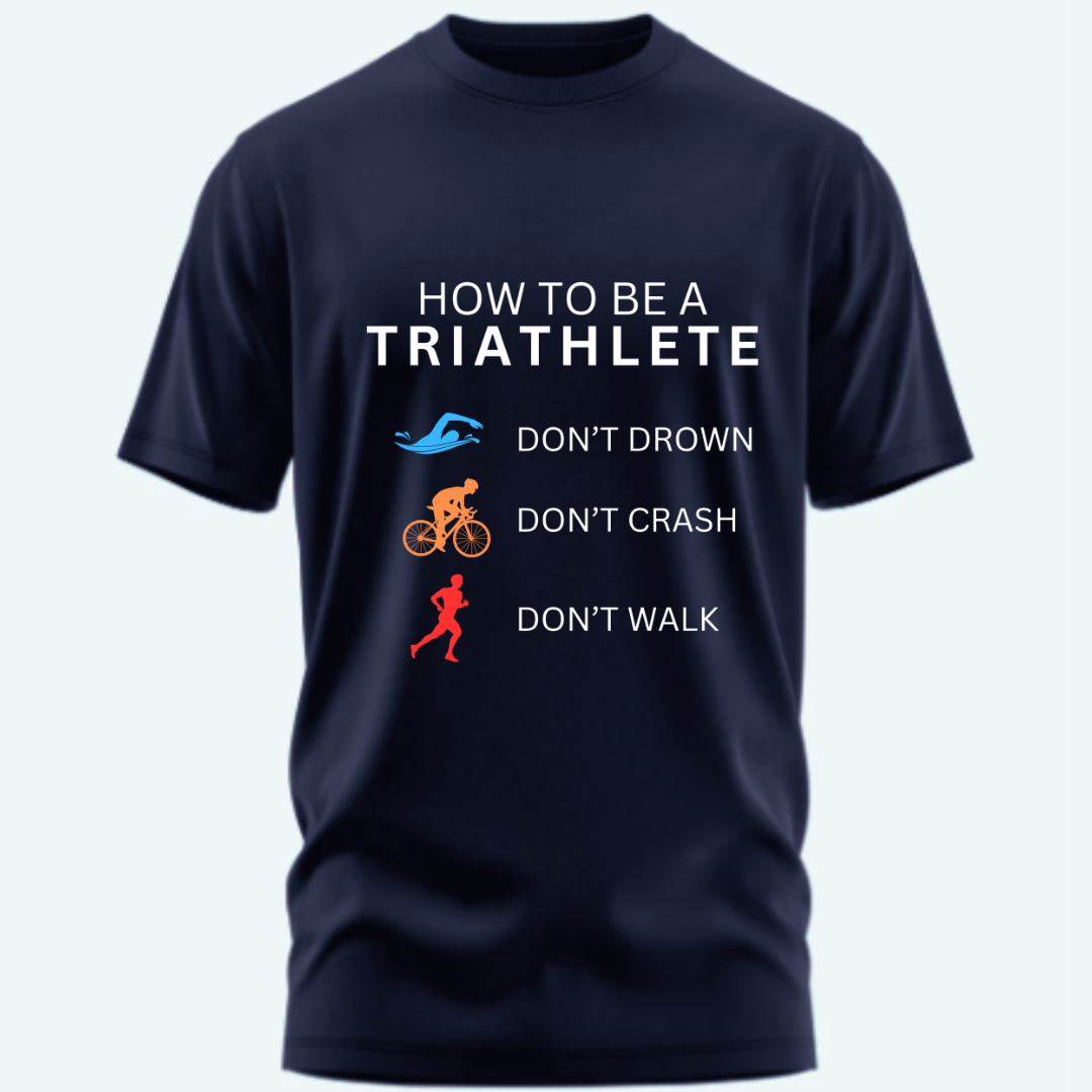 Triathlete's Code: Swim Strong, Ride Safe, Run Free Classic T-Shirt