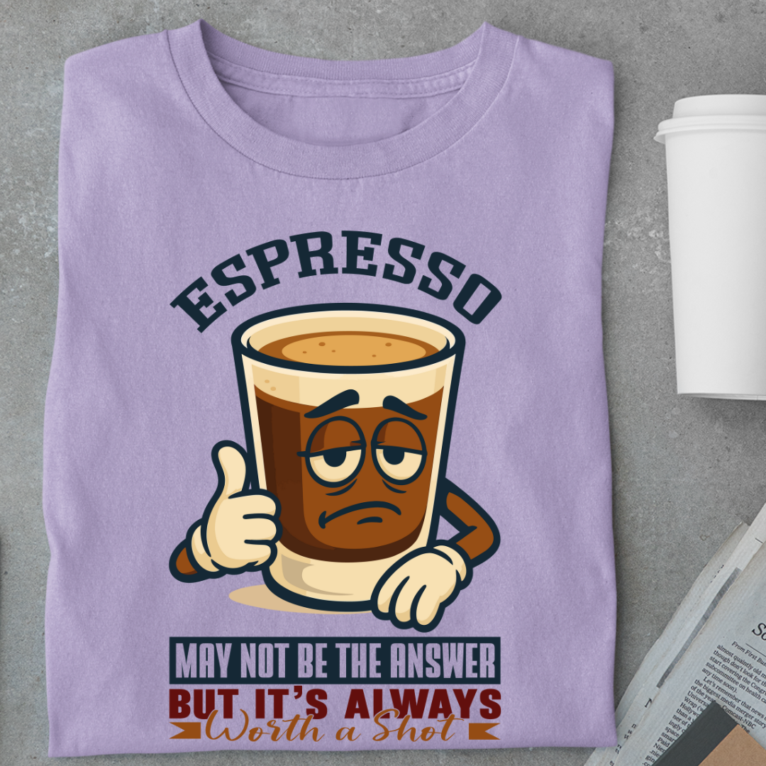 Espresso: Shot of Sanity, Every Time Unisex Classic T-Shirt