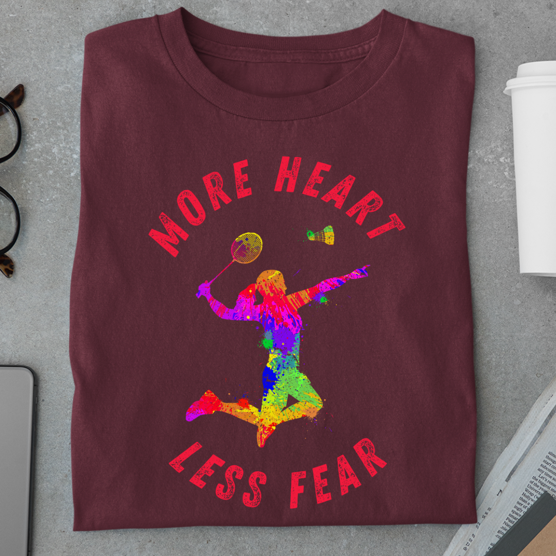 Badminton: More Hear,Less Fear Women's Classic T-Shirt