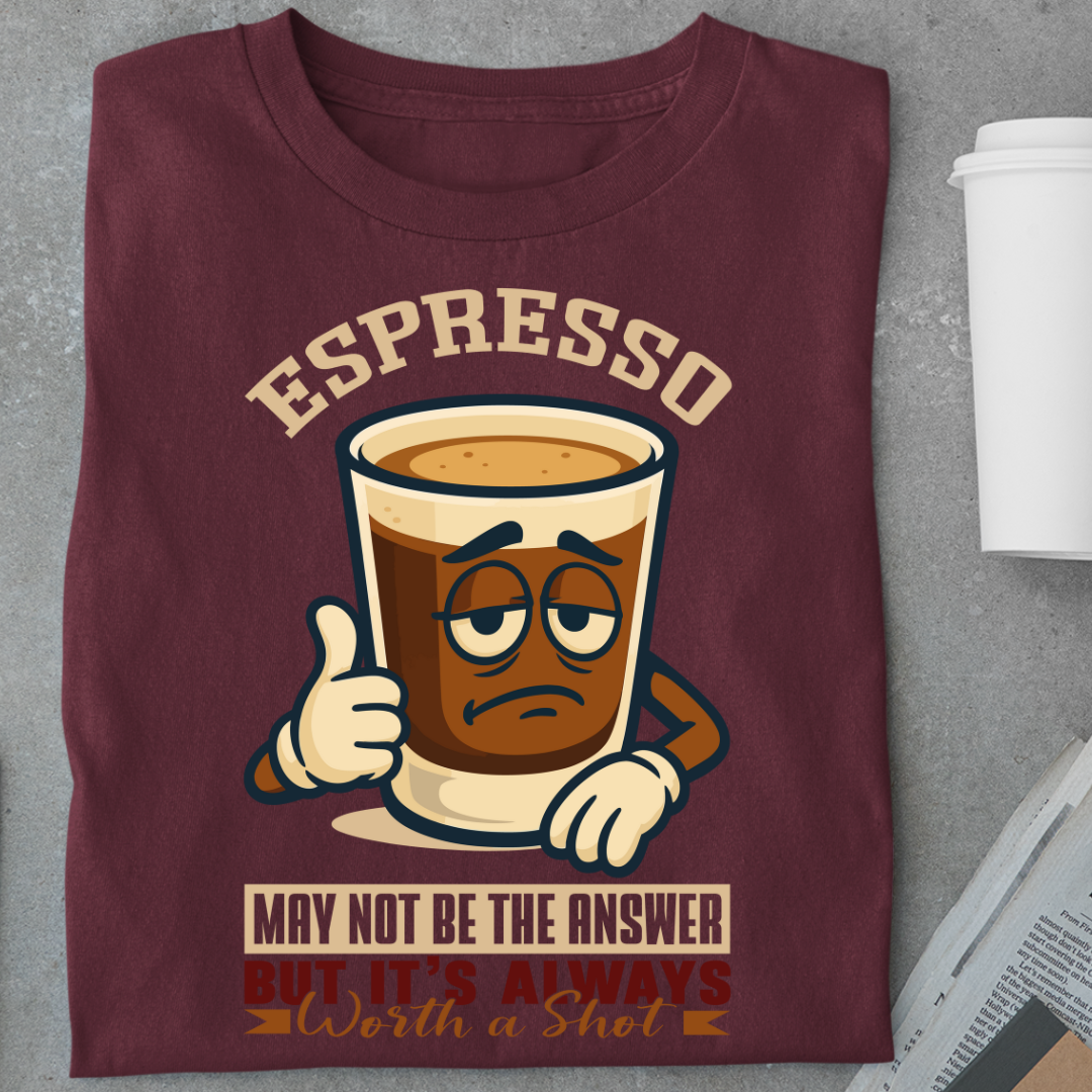 Espresso: Shot of Sanity, Every Time Unisex Classic T-Shirt