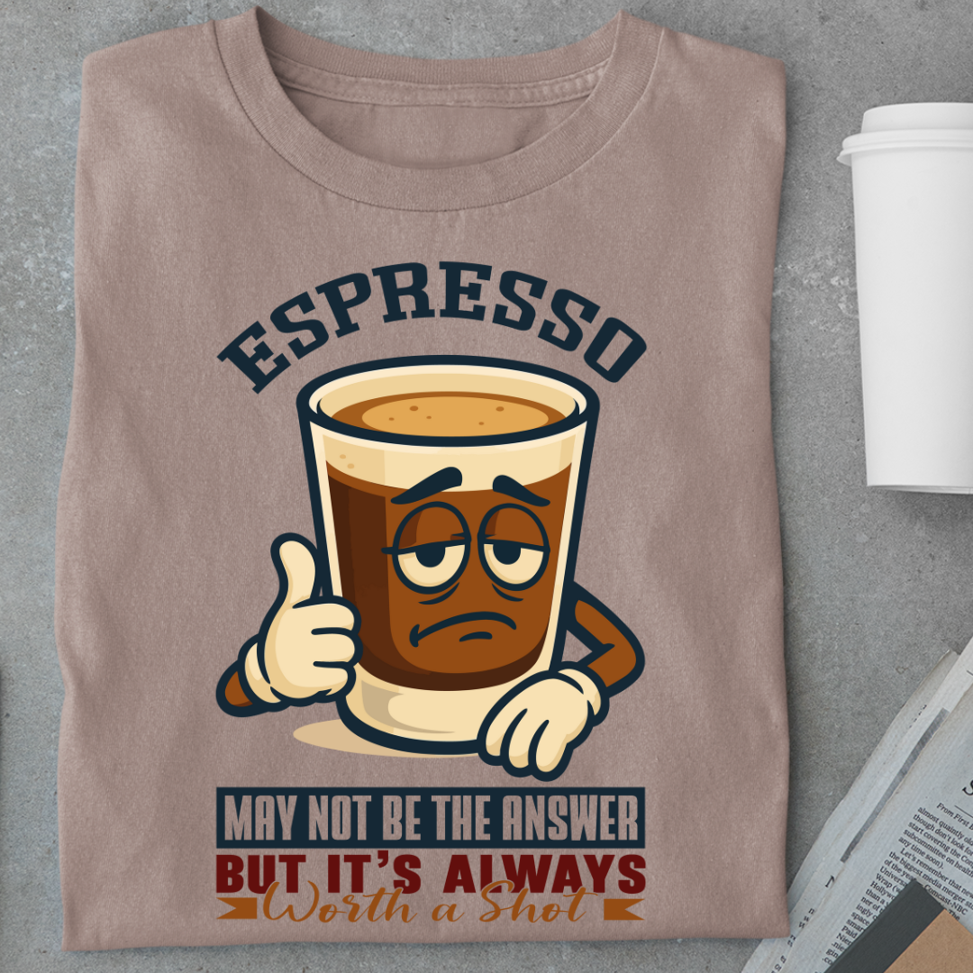 Espresso: Shot of Sanity, Every Time Unisex Classic T-Shirt