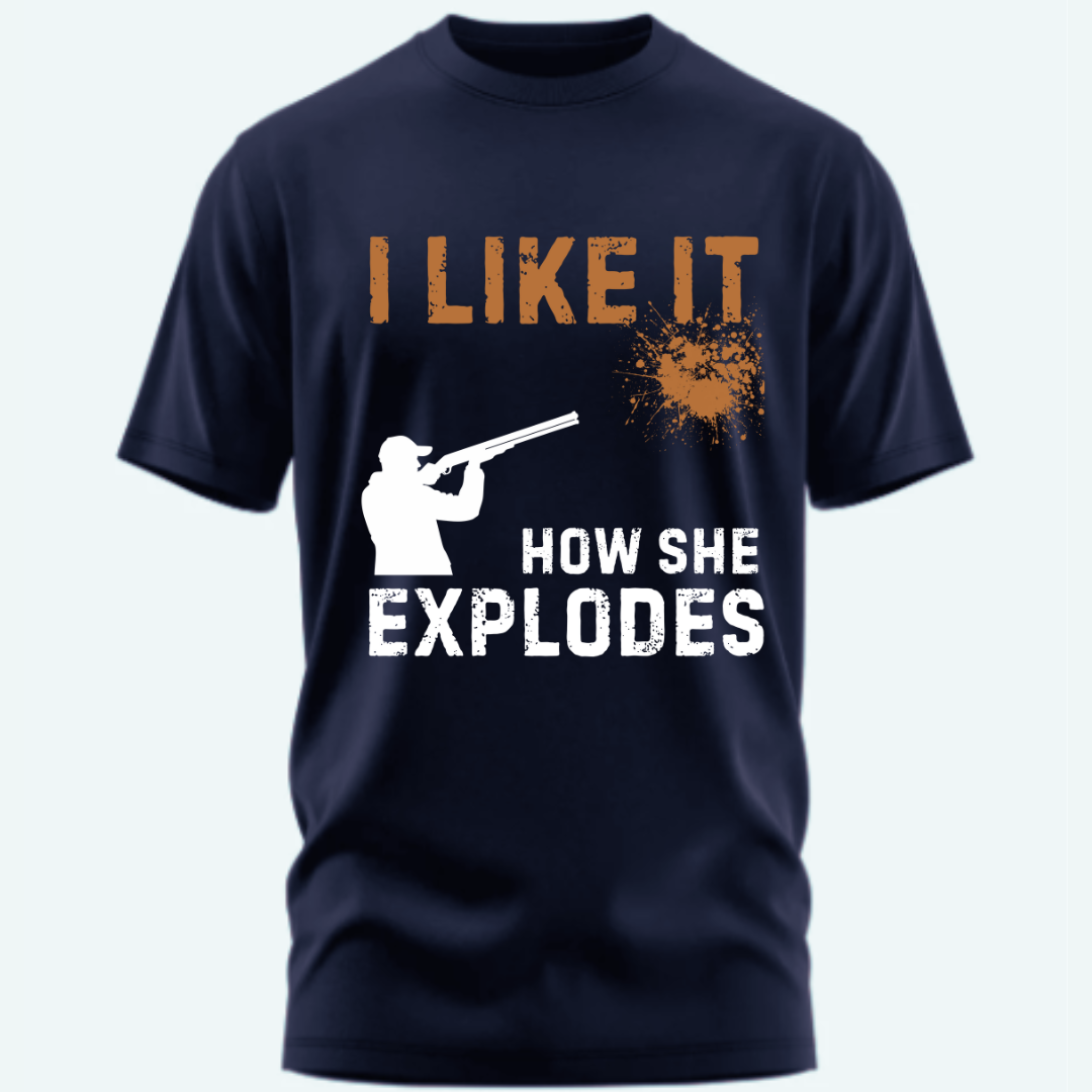 Shooting: I Like It, How She Explodes Unisex Classic T-Shirt