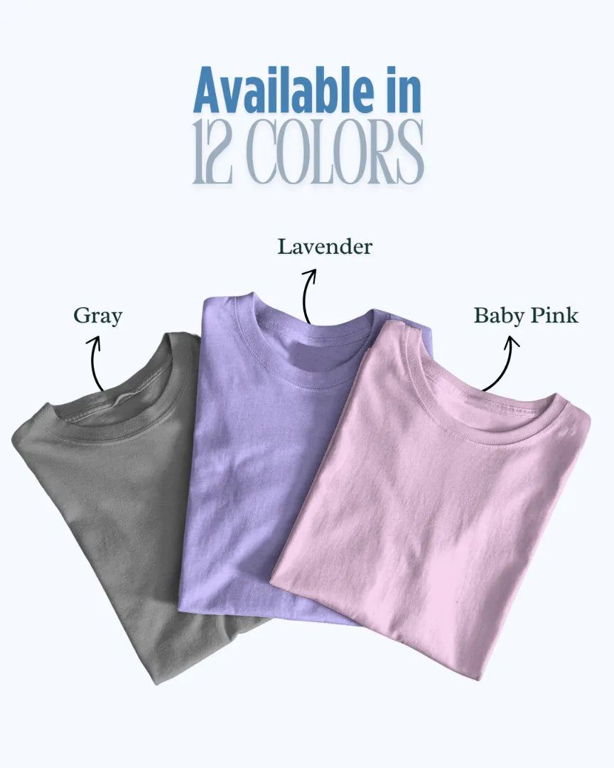 Unisex Classic Plain T-Shirt
