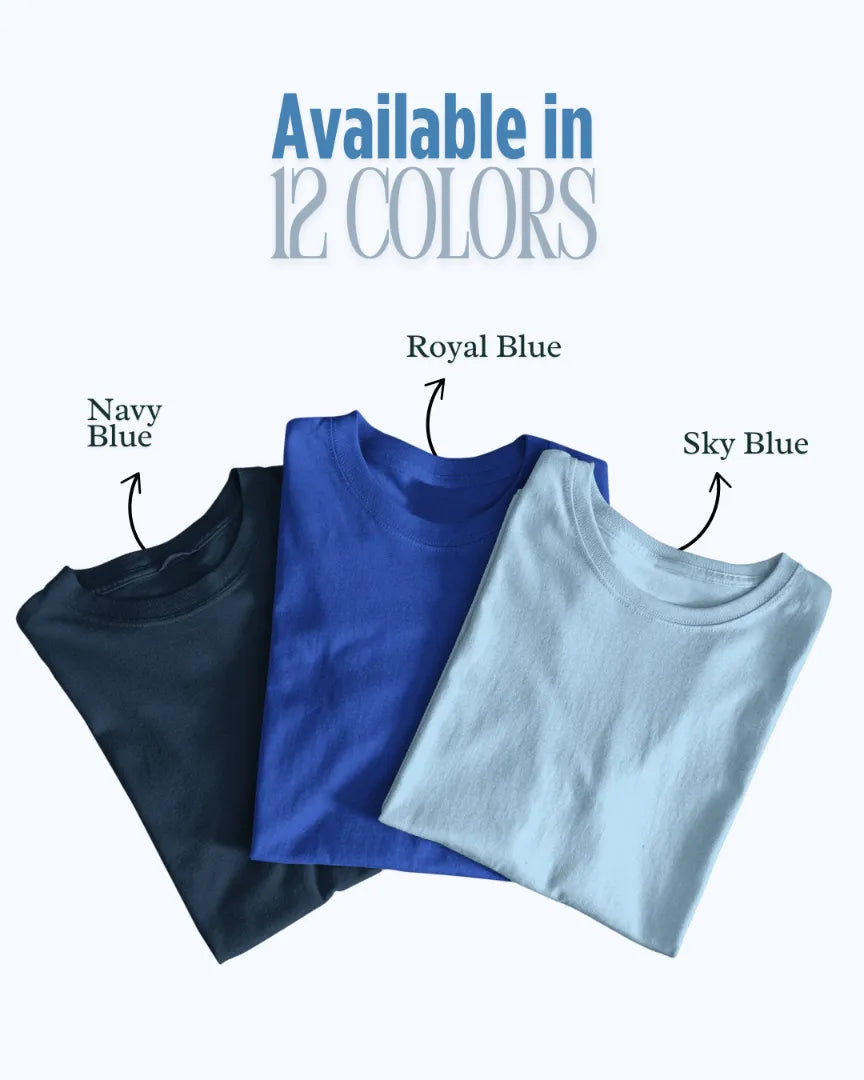 Unisex Classic Plain T-Shirt