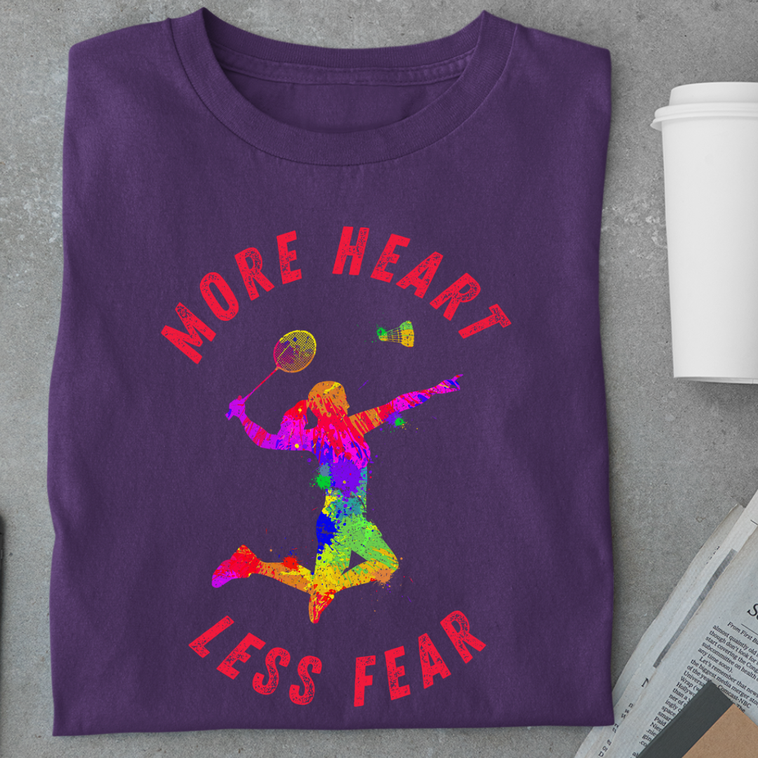Badminton: More Hear,Less Fear Women's Classic T-Shirt
