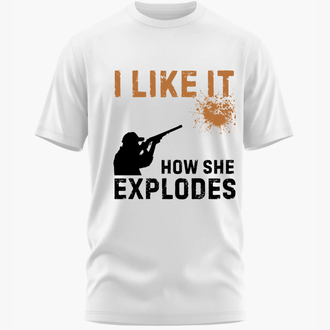 Shooting: I Like It, How She Explodes Unisex Classic T-Shirt