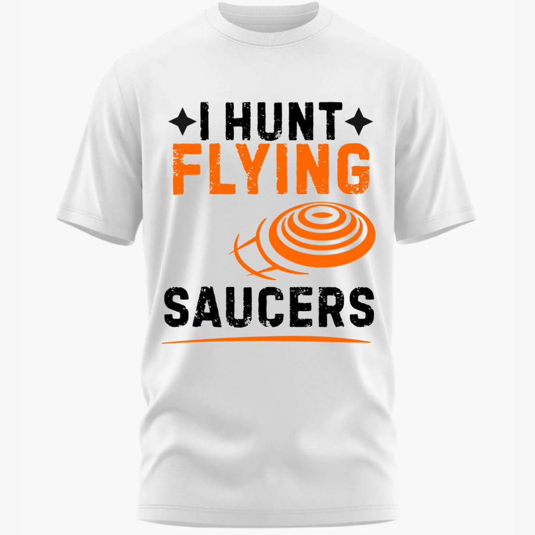 Shooting:I Hunt Flying Saucers Unisex Classic Crew T-Shirt