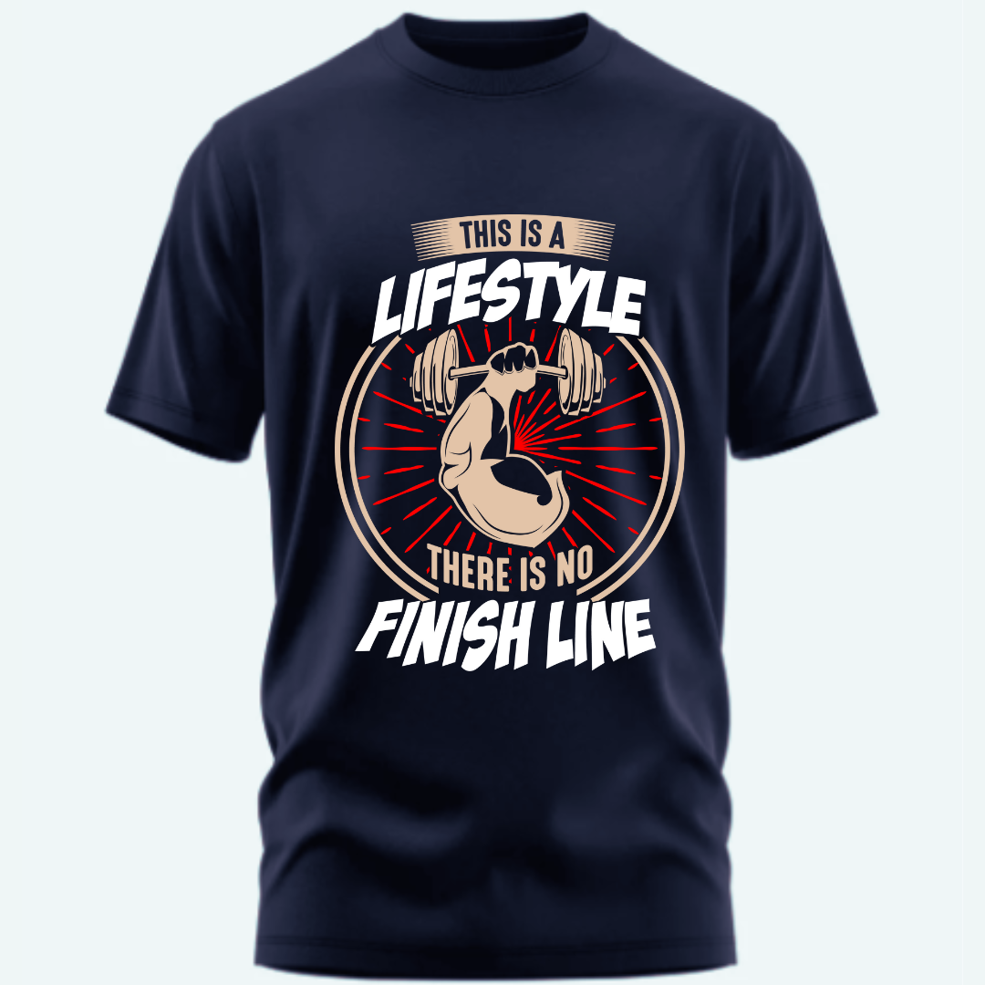 Fitness:This Is a Lifestyle, No Finish Line Classic T-Shirt