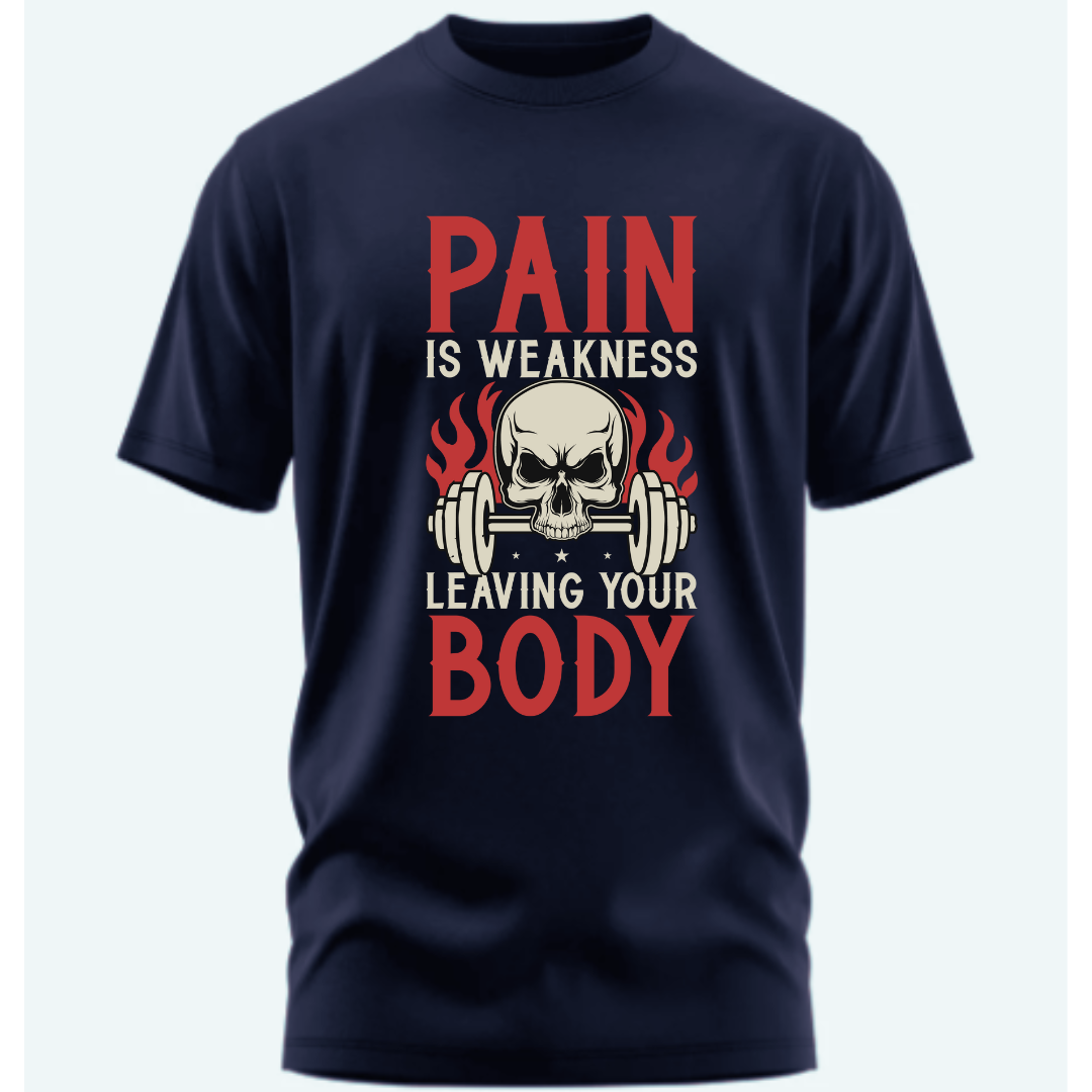Fitness:Pain Is Weakness Leaving The Body Classic T-Shirt