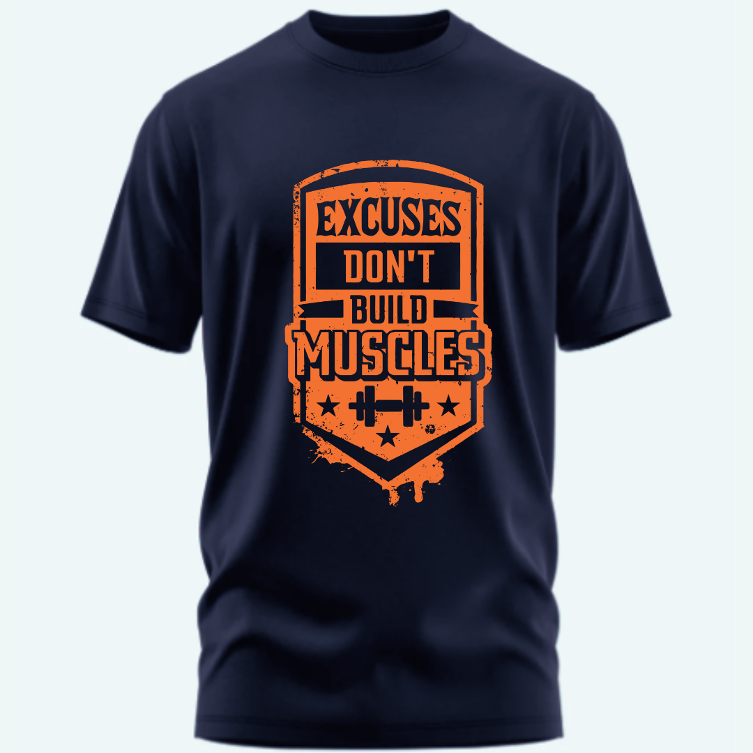 Fitness: Excuses Dont Build Muscles Classic T-Shirt
