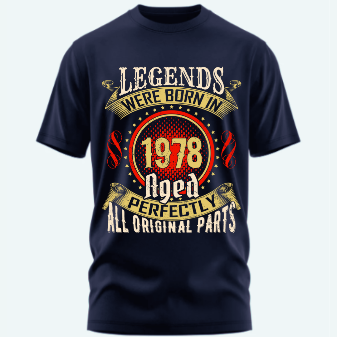 Legends Are Born in 1978 Classic T-Shirt