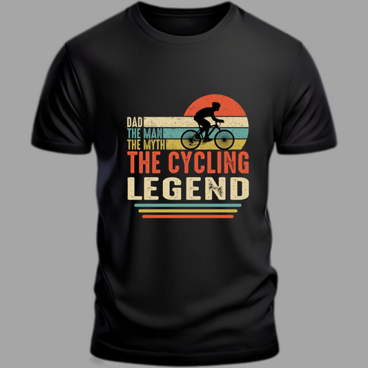 Cycling Legend Classic Black T-Shirt