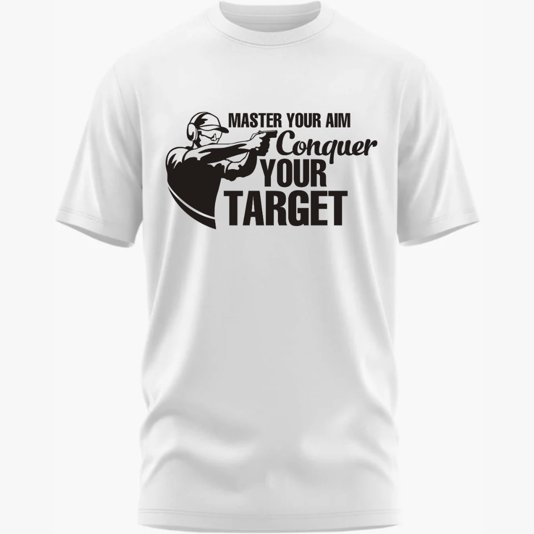 Shooting: Master Your Aim, Conquer Your Target Classic White T-Shirt