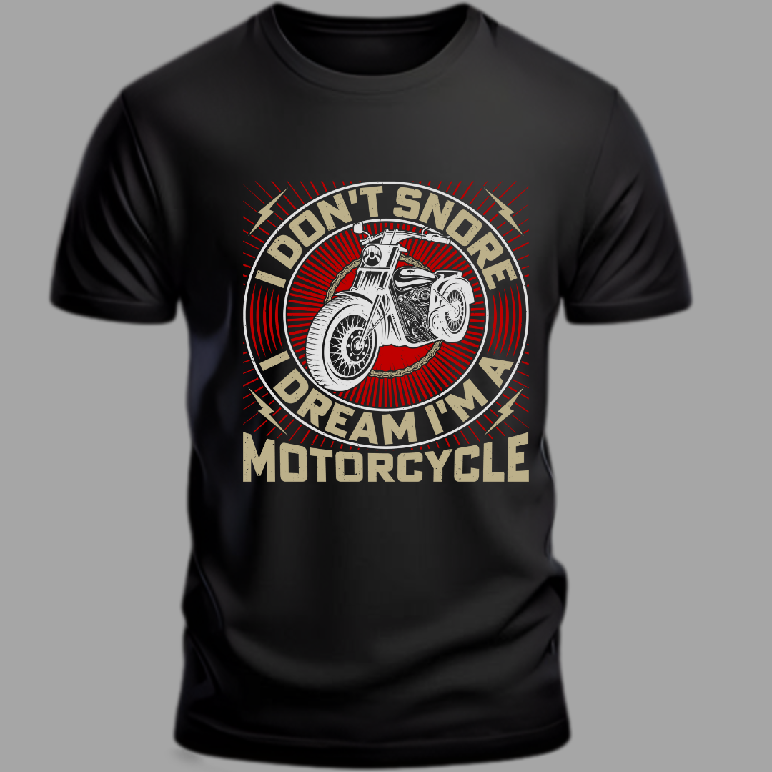 Biker: I Dont Snore,I Dream Classic T-Shirt