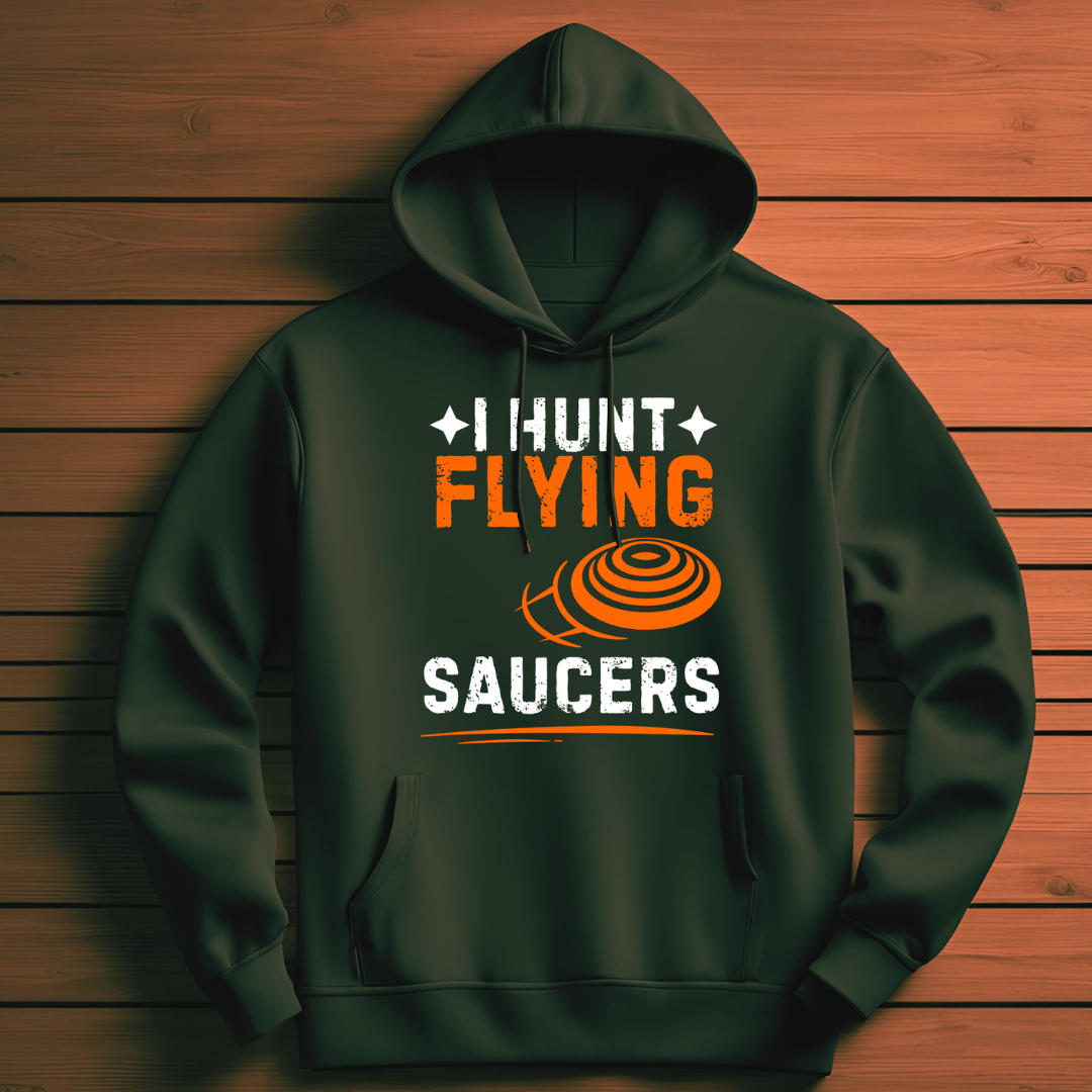 Shooting:I Hunt Flying Saucers Unisex Classic Pullover Hoodie