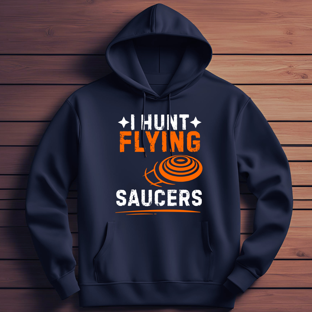 Shooting:I Hunt Flying Saucers Unisex Classic Pullover Hoodie
