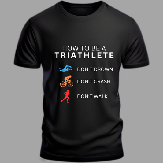 Triathlete's Code: Swim Strong, Ride Safe, Run Free Classic T-Shirt