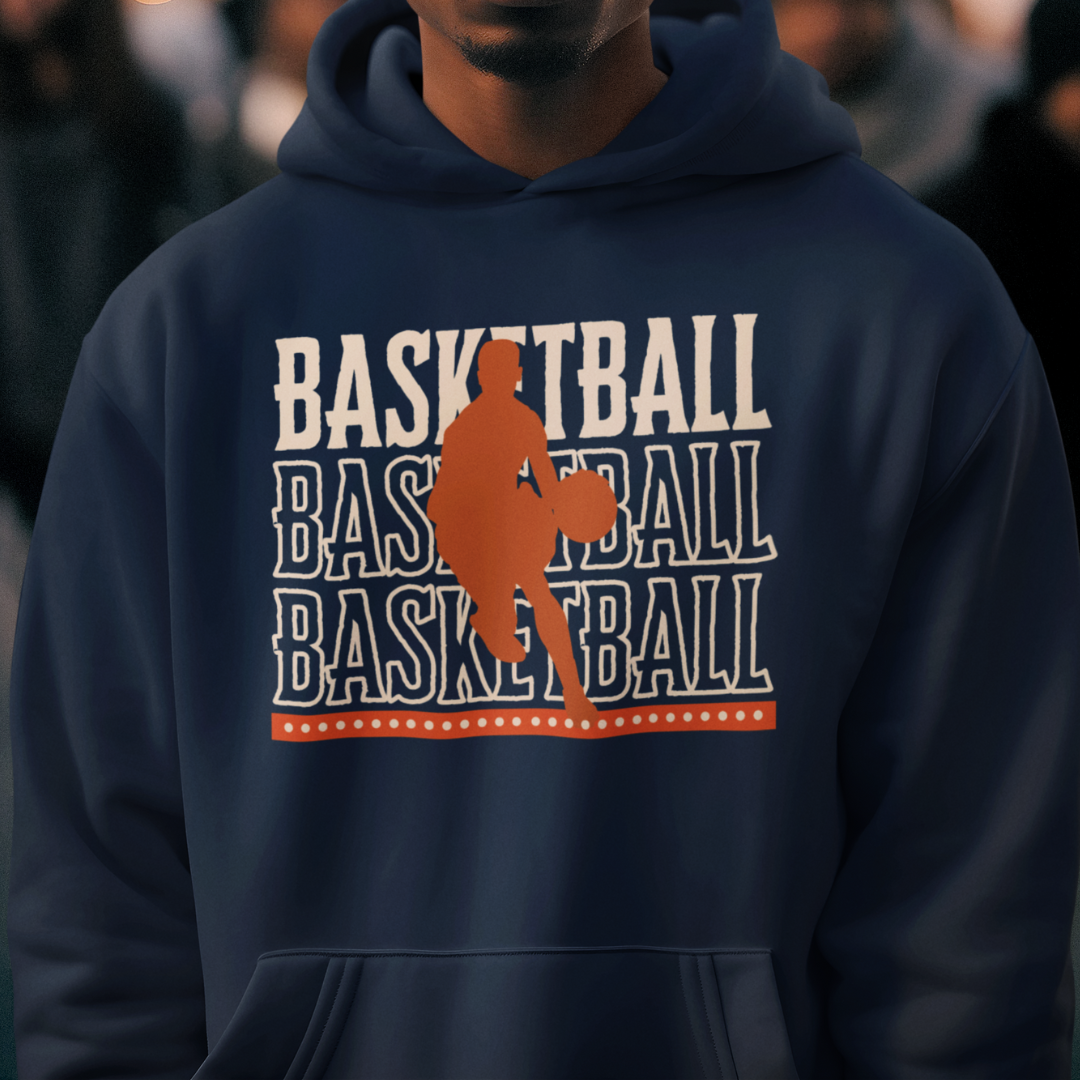 BasketBall Hooded Sweat Shirt
