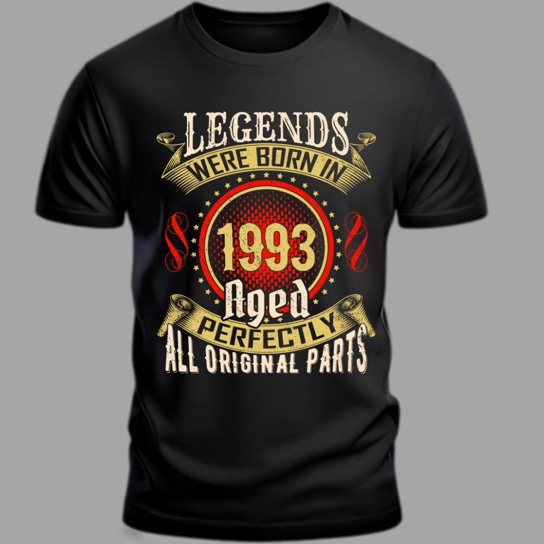 Legends Are Born in 1993 Classic T-Shirt