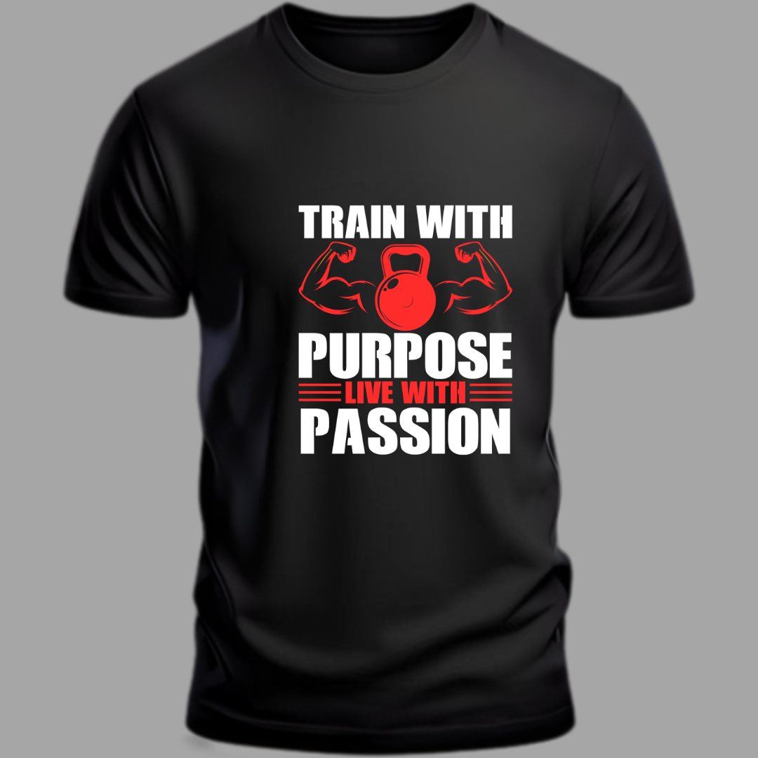 Fitness: Purposeful Training, Passionate Living T-Shirt