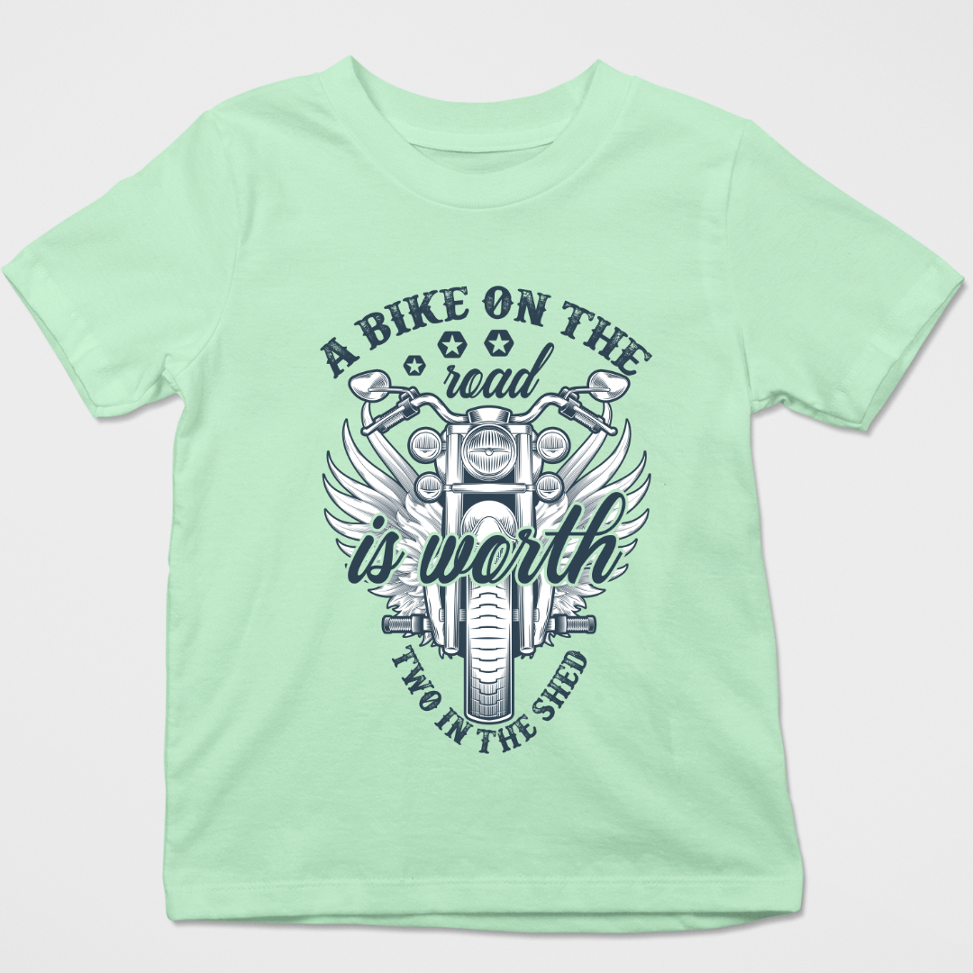 Biker: A Bike on the Road Is Worth Two in the Shed Classic T-Shirt