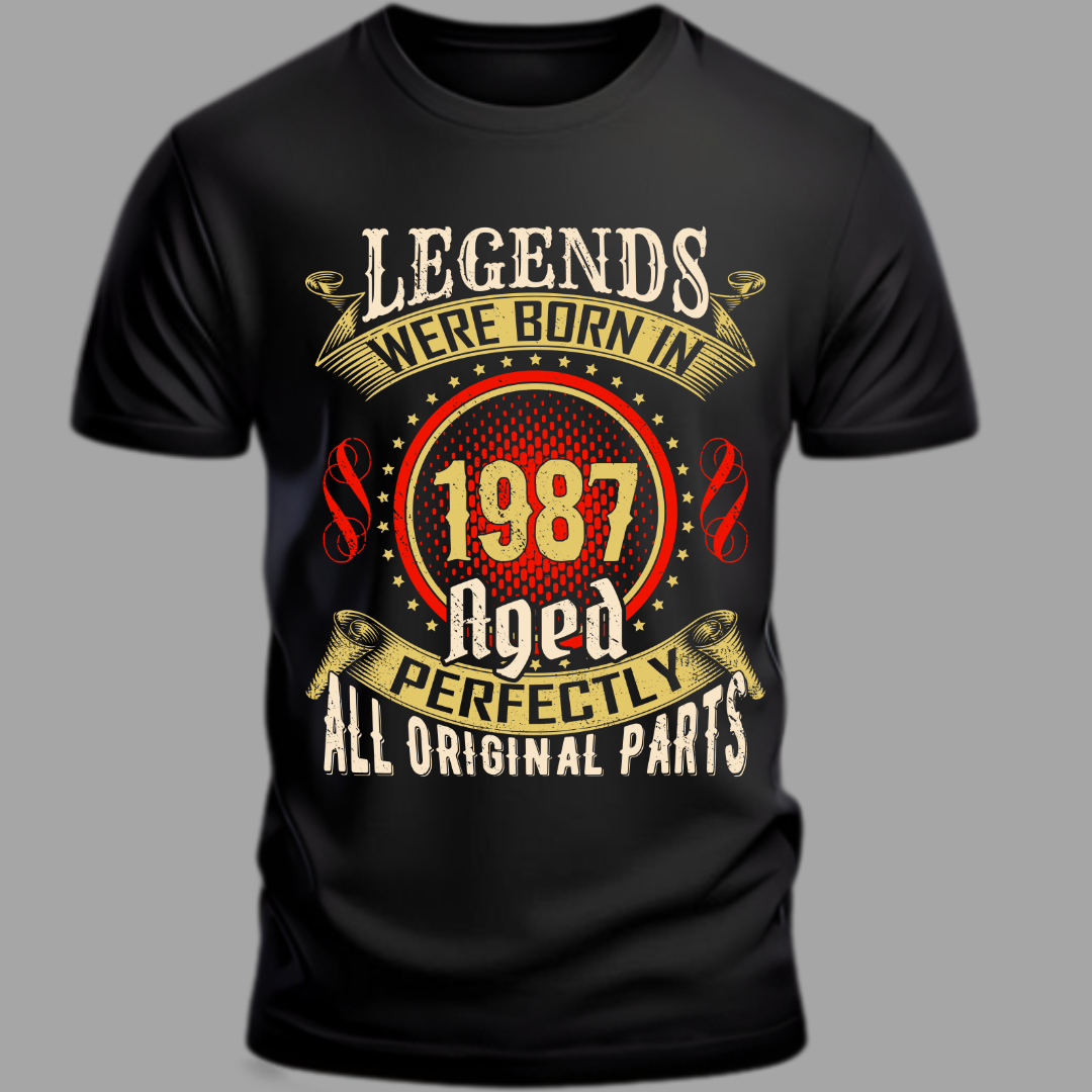 Legends Are Born in 1987 Classic T-Shirt