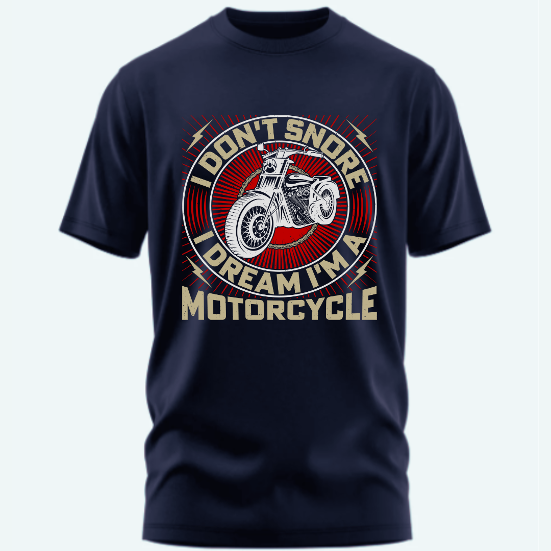 Biker: I Dont Snore,I Dream Classic T-Shirt