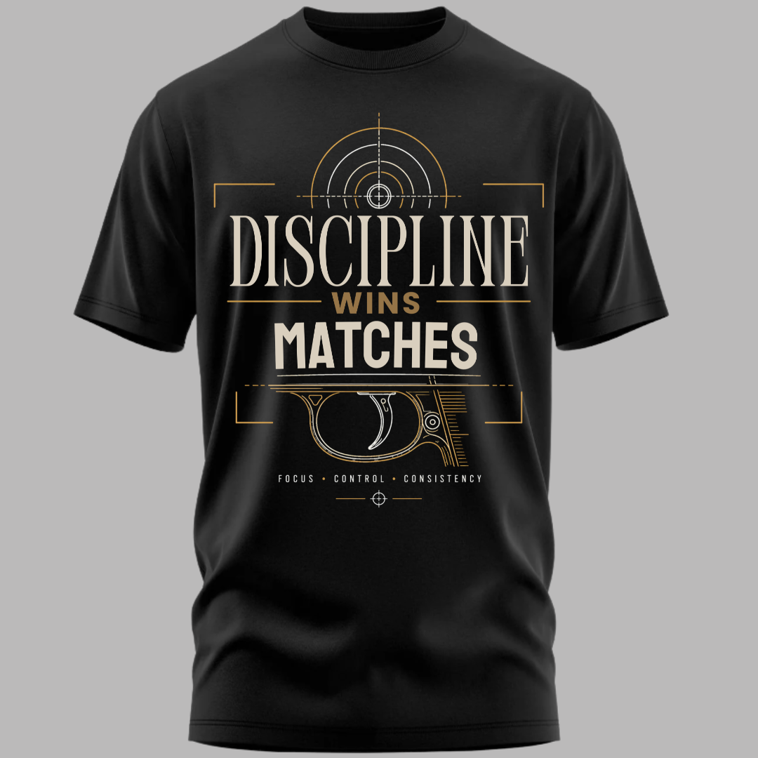 Shooting: Discipline Wins Matches Classic T-Shirt