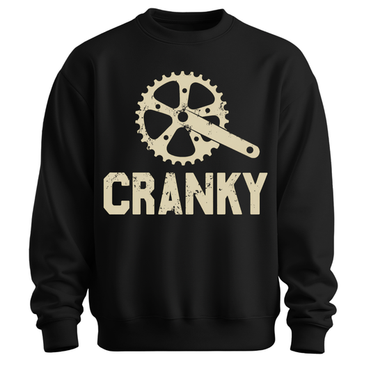 Cycling: Cranky Funny Classic Unisex Sweatshirt