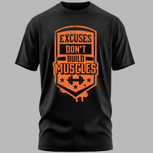 Fitness: Excuses Dont Build Muscles Classic T-Shirt