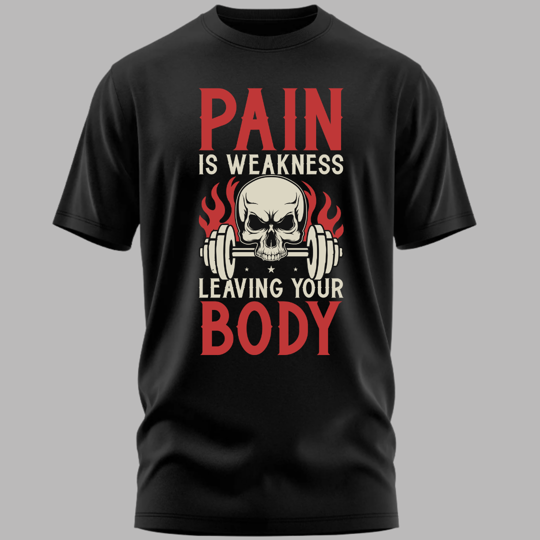 Fitness:Pain Is Weakness Leaving The Body Classic T-Shirt