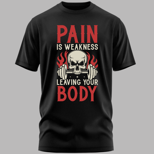 Fitness:Pain Is Weakness Leaving The Body Classic T-Shirt