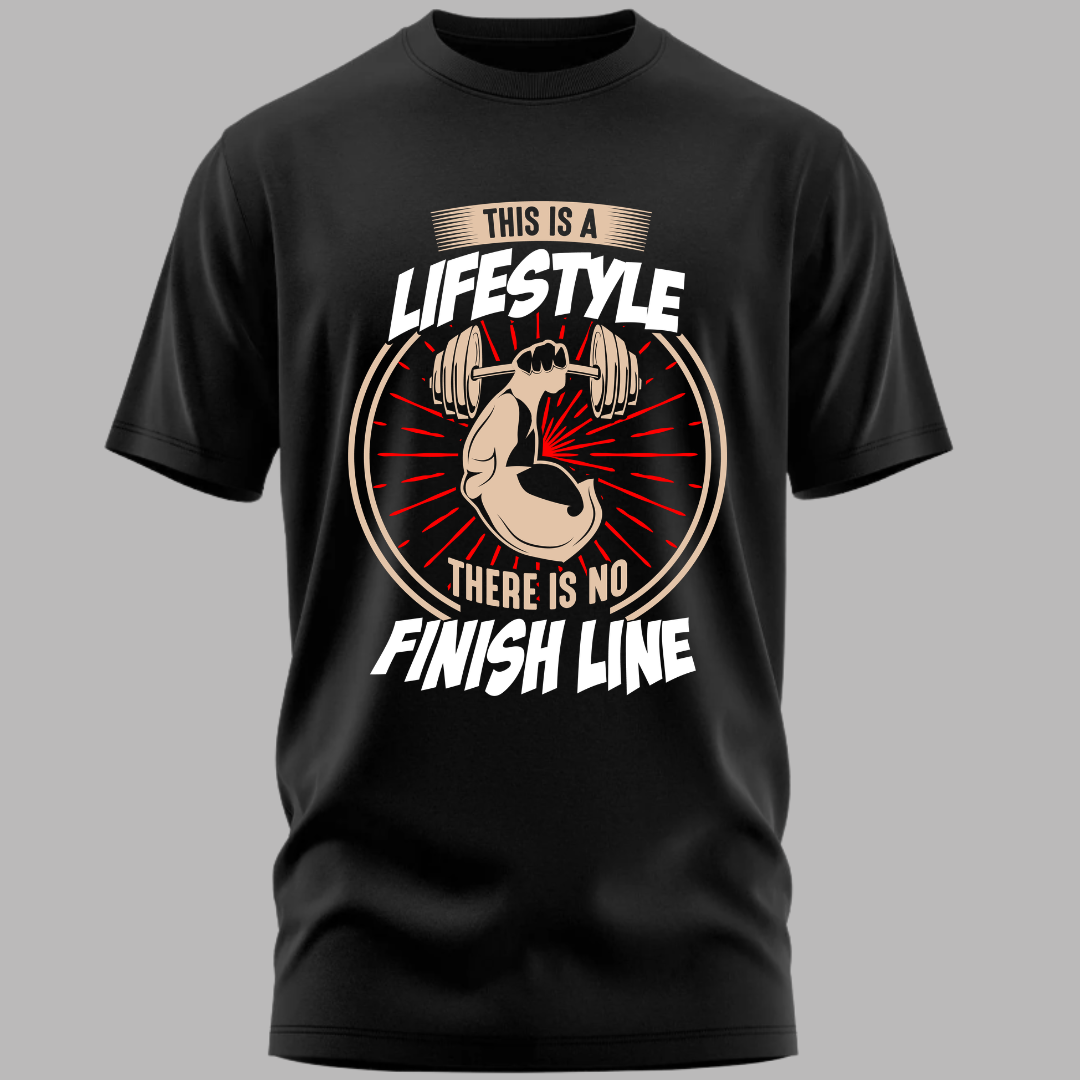 Fitness:This Is a Lifestyle, No Finish Line Classic T-Shirt