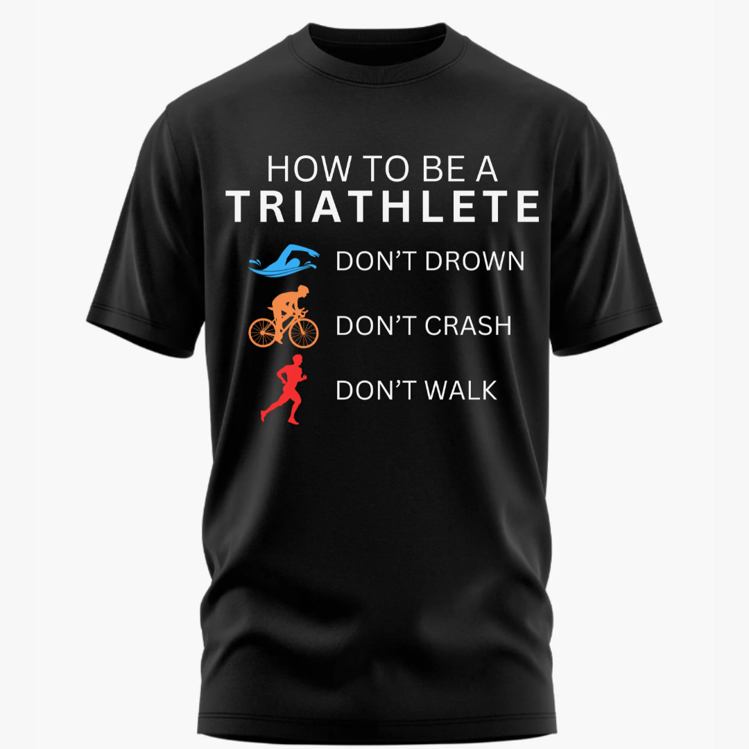 Triathlete's Code: Swim Strong, Ride Safe, Run Free Classic T-Shirt