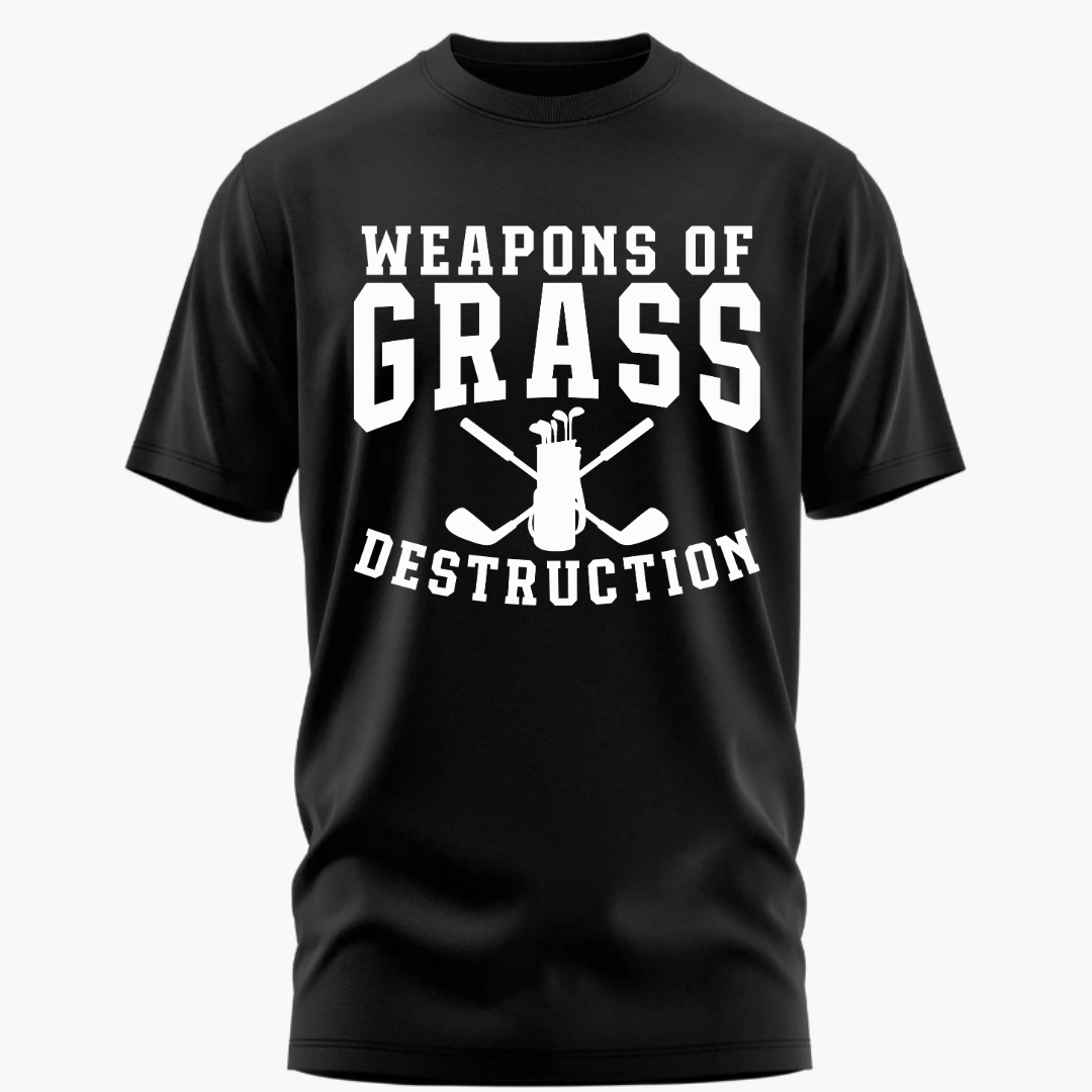 Golf: Weapon Of Grass Destruction Classic T-Shirt