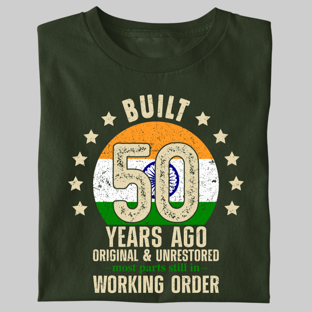 Built 50 Years Ago Unisex Classic T-Shirt