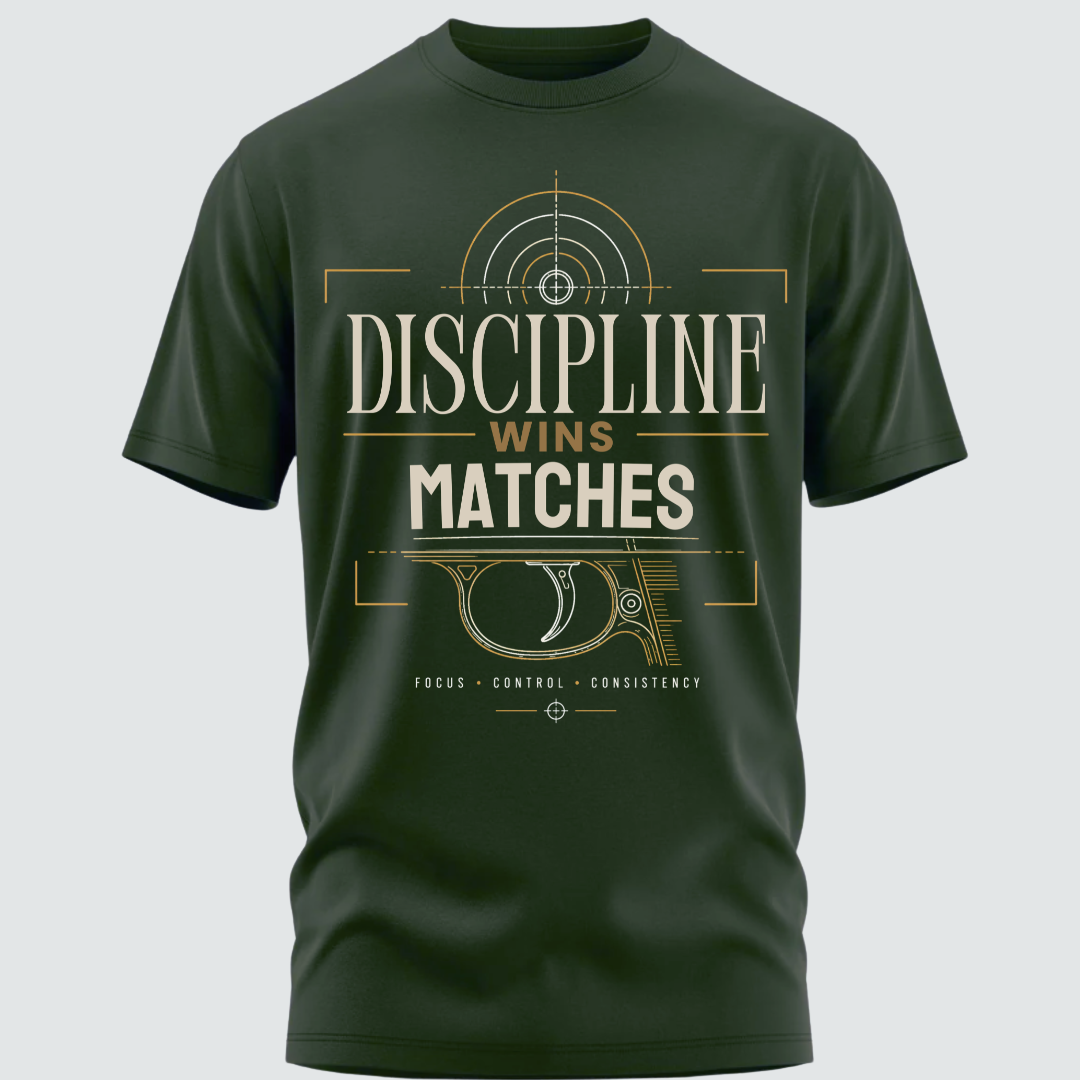 Shooting: Discipline Wins Matches Classic T-Shirt