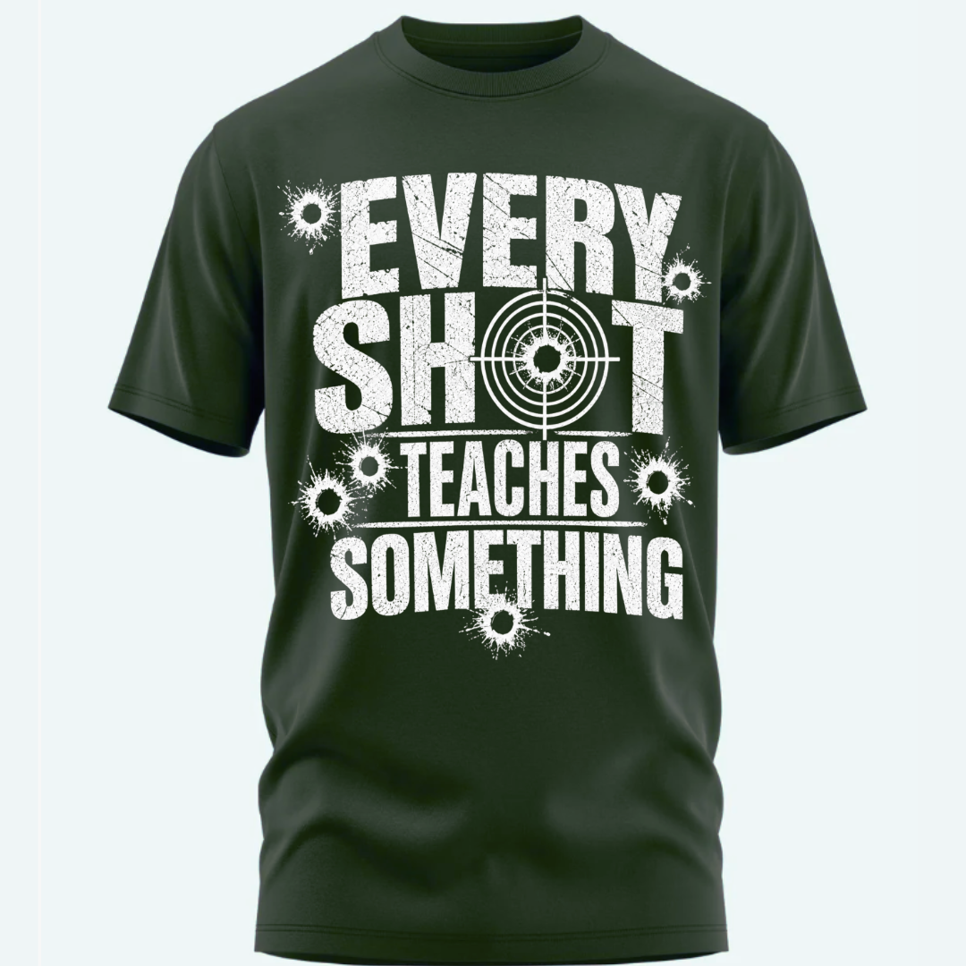 Shooting: Every Shot Teaches Something Unisex Classic T-Shirt