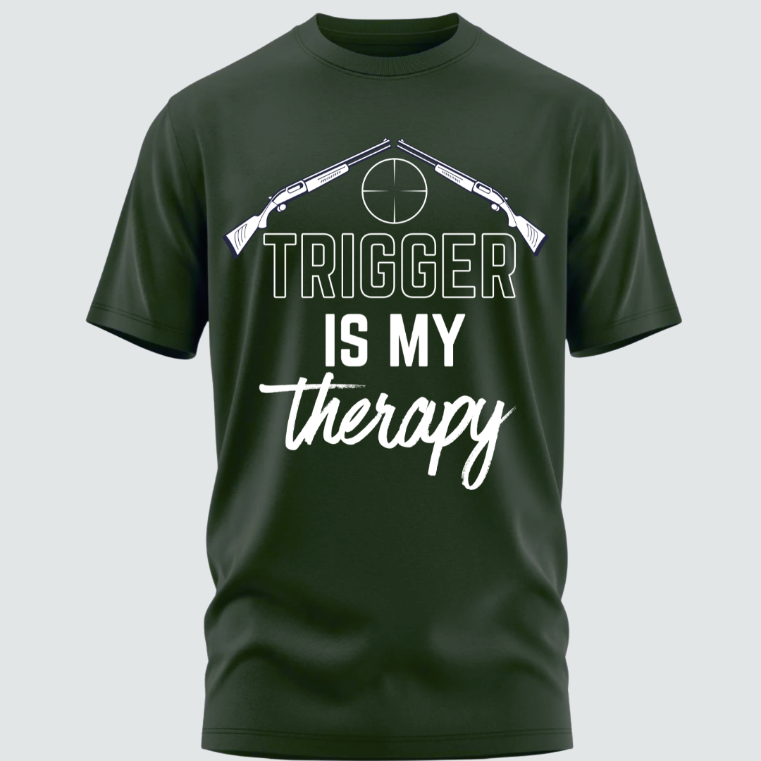 Shooting: Trigger Is My therapy Classic T-Shirt